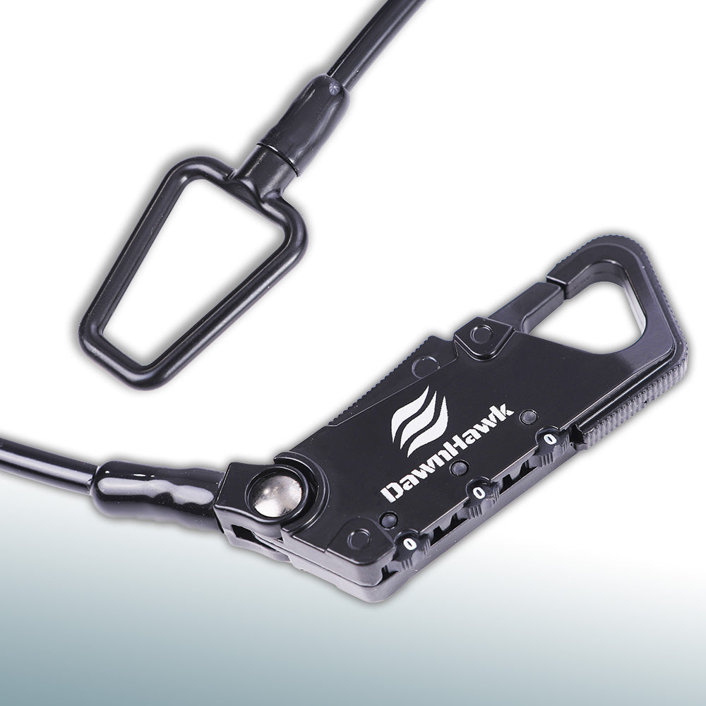 ワイヤーロック ヘルメット Φ5X500mm