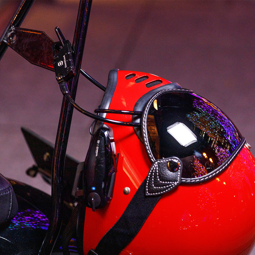 ワイヤーロック ヘルメット Φ5X500mm