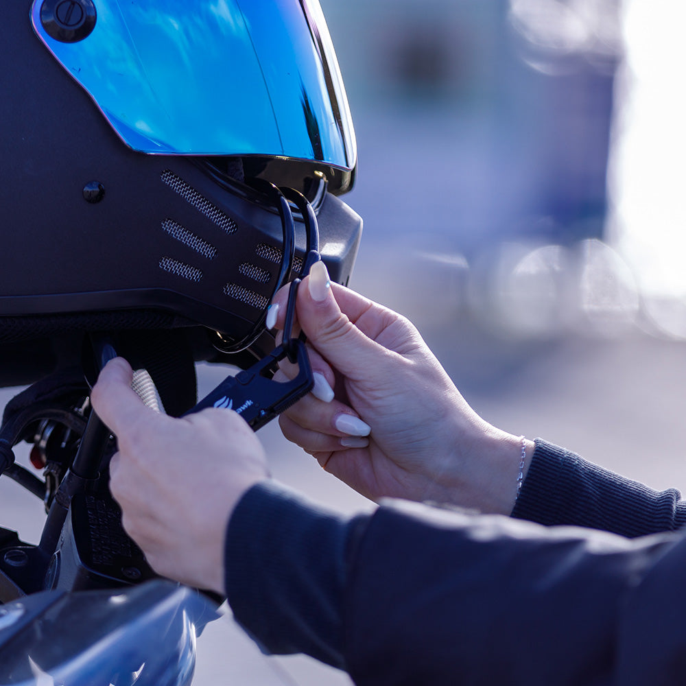 ワイヤーロック ヘルメット Φ5X500mm