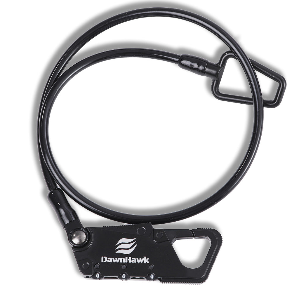 ワイヤーロック ヘルメット Φ5X500mm